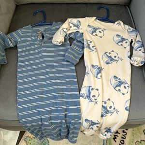 Carters brand 2 brand new nightgowns in package please scroll to 2nd and 3rd pic